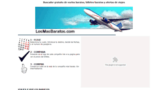 Desktop Screenshot of losmasbaratos.com